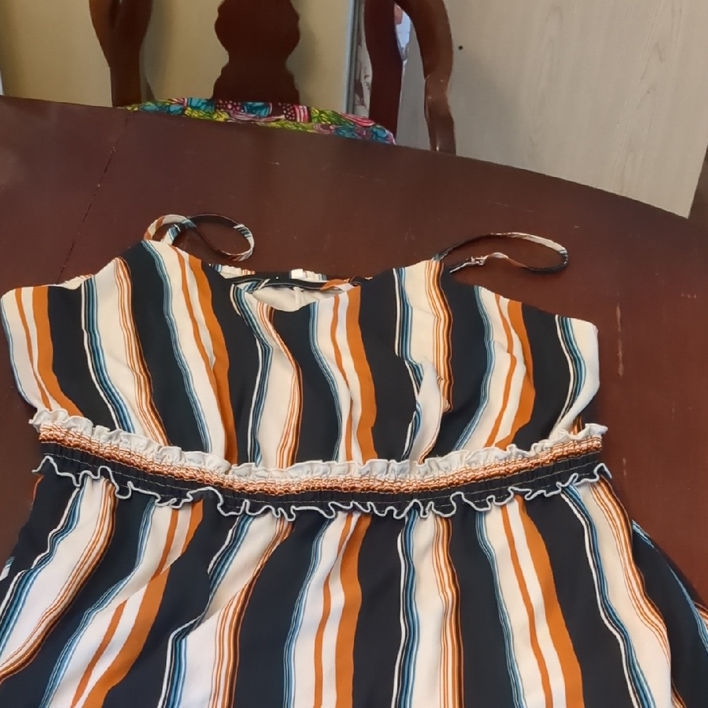 Maurices Multicolor Striped Dress